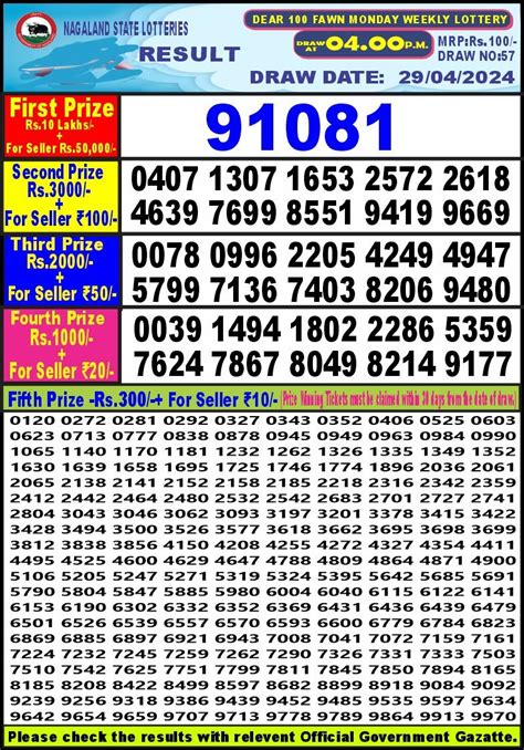Dear 100 Fawn Monday Weekly Lottery Live 4pm 12/02/2024.